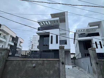 Brand New 5-Bedroom Fully Detached Duplex with BQ in an Estate — Ikeja, Lagos