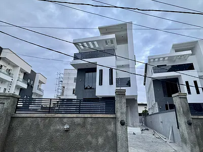 Brand New 5-Bedroom Fully Detached Duplex with BQ in an Estate — Ikeja, Lagos