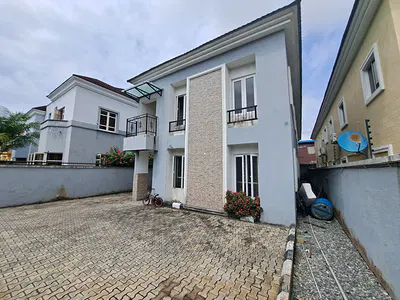 4 Bedroom Fully Detached Duplex with 2 BQS, Box Room & Gatehouse — Lekki, Lagos