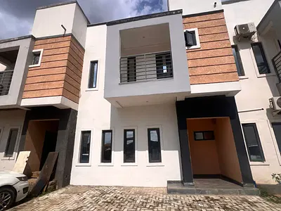 Tasteful 3 Beds Terrace Duplex with BQ — Nizamiye Hospital, Idu Industrial, Abuja