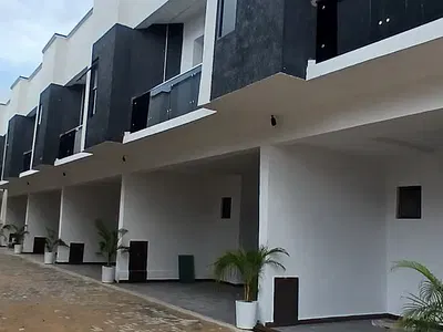 Beautifully Finished 4 Bedroom Terraced House with BQ — Off Harris Drive, VGC, Lekki, Lagos