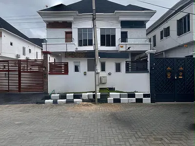 *serviced 4 Bedroom Semi Detached Duplex with BQ* — Lekki, Lagos