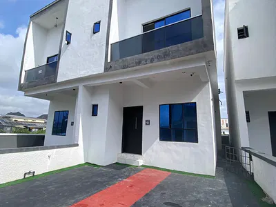 Brand New 4 Bedroom Semi-Detached Duplex Ruin Serene Environment — Ajah, Lagos