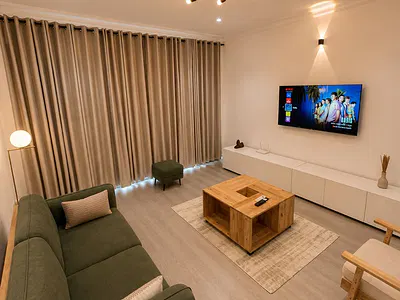 3 Bedroom Furnished Flat with 24hours Light and Security — Lekki, Lagos