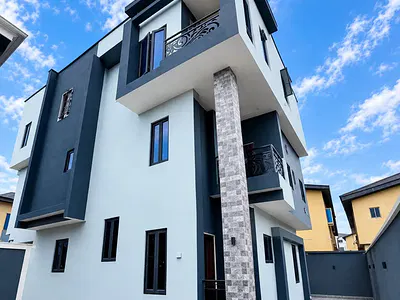 Lovely Built 4 Bedroom Detached Duplex with BQ — Ogba, Ikeja, Lagos