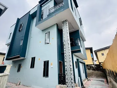 Newly Built 4 Bedroom Fully Detached Duplex with BQ — Ogba, Ikeja, Lagos