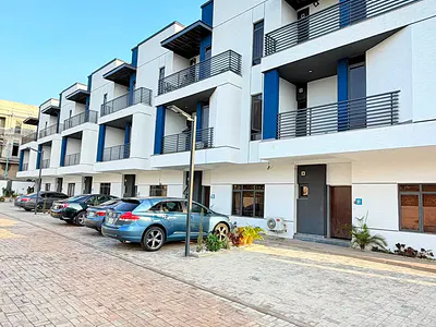 Newly Built 4 Bedroom Terraced Duplex with BQ — Dakibiyu, Jabi, Abuja
