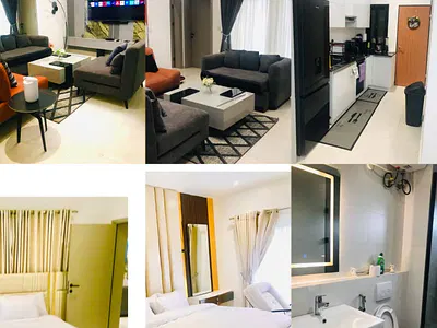 Luxury 2 Bedroom Apartment with PS5 and Snooker — 20 Armoire Avenue, Adeniyi Jones, Ikeja, Lagos