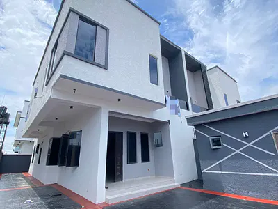 A Well Crafted 4 Bedroom Semi- Detached Duplex with BQ — Sangotedo, Ajah, Lagos
