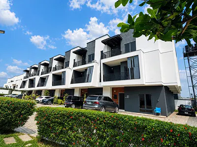 4 Bedroom Terraced Duplex with BQ — Tarred Road, Life Camp, Abuja