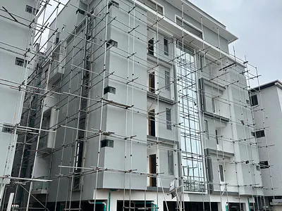 2 Bedroom Apartment with Swimming Pool Gym Elevator — Lekki, Lagos