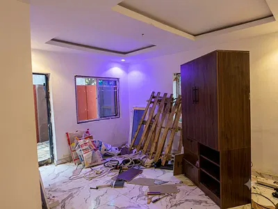 A Spacious and Modern Mini Flat with Standard Kitchen — By GTB Sawmill, Gbagada, Lagos