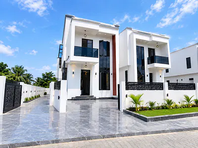 Luxury 4 Bedroom Detached Duplex with Boys Qaurtar — Golden Park Estate., Ajah, Lagos