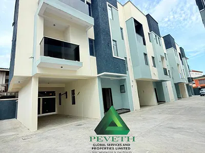 Stunning Built 4 Bedroom Terraced Duplex with BQ — Oregun, Ikeja, Lagos
