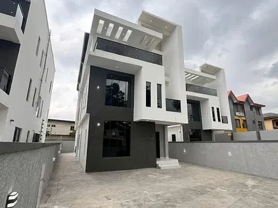 An Elegant 5 Bedroom Detached Duplex with BQ — Adeniyi Jones, Ikeja, Lagos