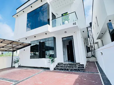 Brand New Luxury 5-Bedroom Fully Detached Duplex +BQ — Lekki, Lagos