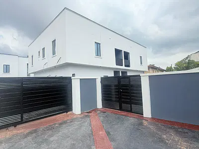 Exquisitely Built 4 Bedroom Semi Detached Duplex with a BQ in a Secure — Magodo, Lagos