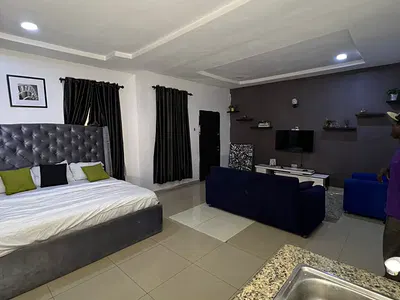 Studio Room with Balcony — Lekki, Lagos