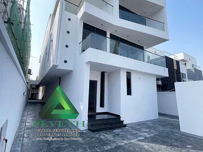Luxury 5 Bedroom Fully Detached Duplex + BQ, Cinema, Pool — Lekki Phase 1, Lekki, Lagos
