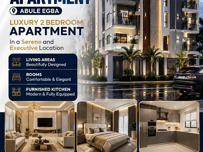 3 Bedroom Duplex with Boys' Quarters — Signature Apartment, Abule Egba, Agege, Lagos