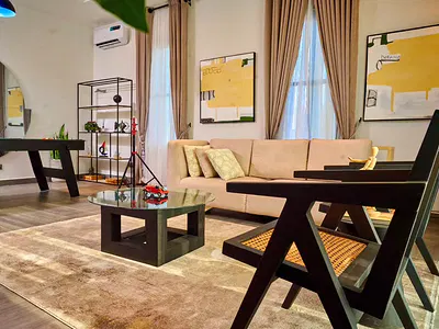 Fully Furnished & Serviced 2 Bedroom Apartment — Admiralty Way, Lekki Phase 1, Lekki, Lagos