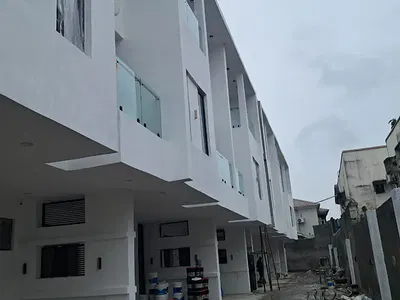 Newly Built 4-Bedroom Terrace Duplex with BQ — Allen, Ikeja, Lagos