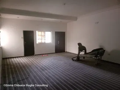 Spacious 3 Bedroom Flat with Car Port and Big External Storage — Kado, Abuja