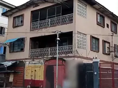 Solid 2 Storey Block of Flats with Shops — Surulere, Lagos
