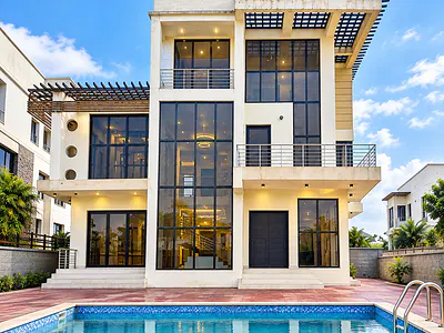 Luxury 5 Bedroom Detached Duplex with 3 Bedroom BQ in Lakeview Estate — Lekki, Lagos