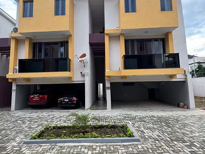 Well Built 4 Bedroom Terraced Duplex with BQ — Adeniyi Jones, Ikeja, Lagos
