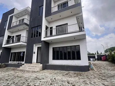 Brand New 5 Beds Terrace Duplex with BQ — Idu Industrial, Abuja