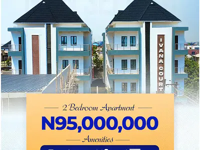 2 Bedroom Furnished Apartment — Thomas Estate, Behind Ajiwe Police Station, Ajah, Lagos
