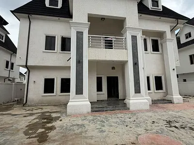 Standard 5 Beds Fully Detached Duplex with 2 Rooms BQ — Gwarinpa, Abuja