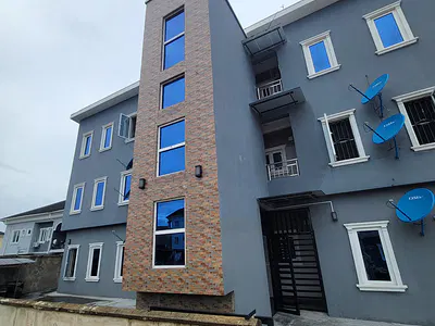 Standard and Serene 1 Bedroom Apartment with 2 Toilets — Ado Road Ajah Lekki, Ajah, Lagos