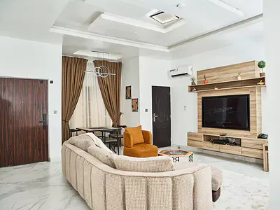 3 Bedroom Apartment with Swimming Pool and Gym — Galadimawa, Abuja