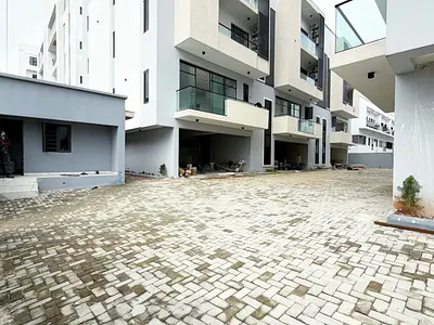 Newly Built 4 Bedroom Terraced Duplex with BQ — Lekki Phase 1, Lekki, Lagos