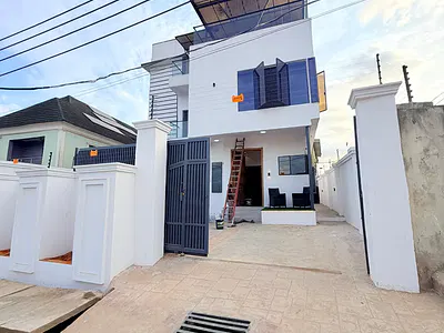 Newly Built 5 Bedroom Fully Detached Duplex with a Room BQ — Ikeja, Lagos