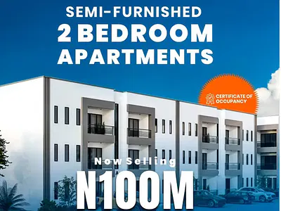 2 Bedroom Luxury Apartment — Lekki Peninsula Scheme Ii, Ajah, Lagos