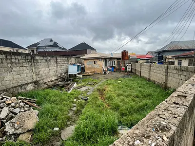 Dilapidated Detached Bungalow on a Gated Land Measuring 258 SQM — Aderemi Akeju Street, Gbagada, Lagos