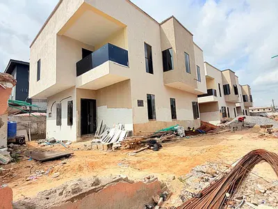 Newly Built 4 Bedroom Fully Detached Duplex with BQ — Adeniyi Jones, Ikeja, Lagos
