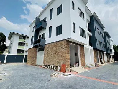 Newly Built 4-Bedroom Terraced Duplex with BQ in an Estate — Ikeja, Lagos