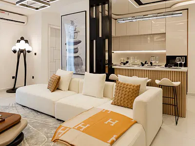 Luxury 2 Bedrooms Flat with Excellent Facilities — Ikate, Lekki, Lagos