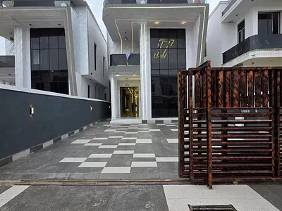 Topnotch Finished Contemporary 5 Bedroom Detached Duplex with BQ — Ajah, Lagos