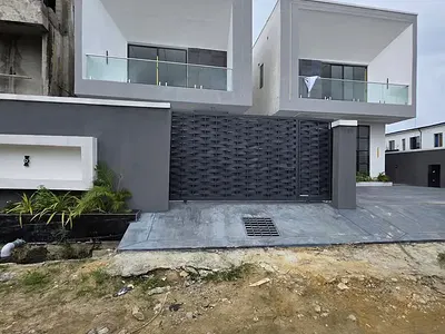 Wonderfully Contemporary 5 Bedroom Detached Duplex with BQ & Pool — Ajah, Lagos