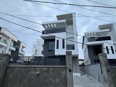 5 Bedroom Fully Detached Duplex with BQ — Adeniyi Jones, Ikeja, Lagos
