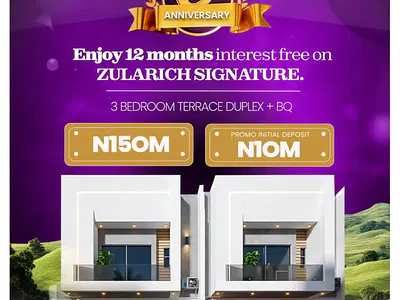 Zularich Signature Residences — Ajayi Apata, Sangotedo, Ajah, Lagos