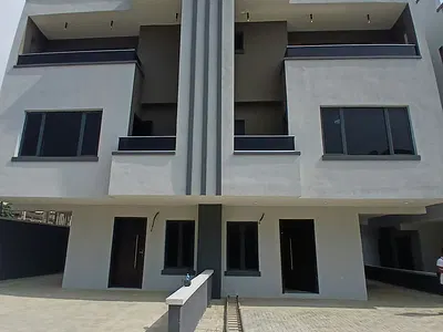 Newly Built Furnished 4 Bedroom Semi Detached Duplex with BQ — Ogudu, Lagos