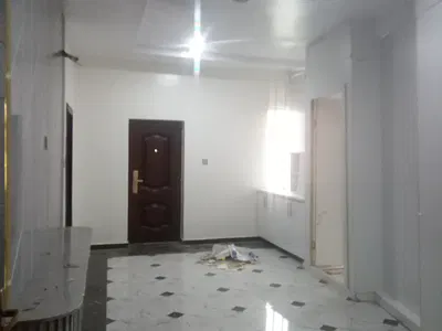 A Spacious Room and Parlour with Open Plan Kichen — Lekki, Lagos