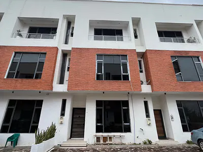 Fully Serviced 5 Bedroom Spacious Terrace Duplex with BQ Available — Lekki, Lagos