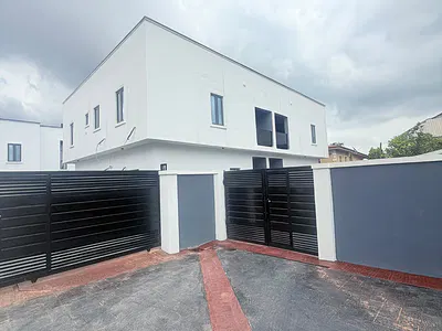 Exquisitely Built 4 Bedroom Semi Detached Duplex with BQ — Magodo, Lagos
